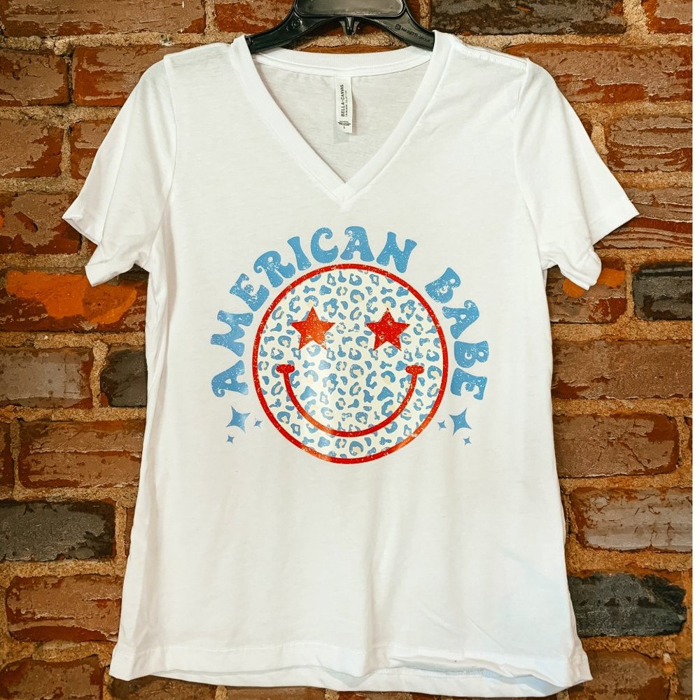 American Babe T-Shirt (White)